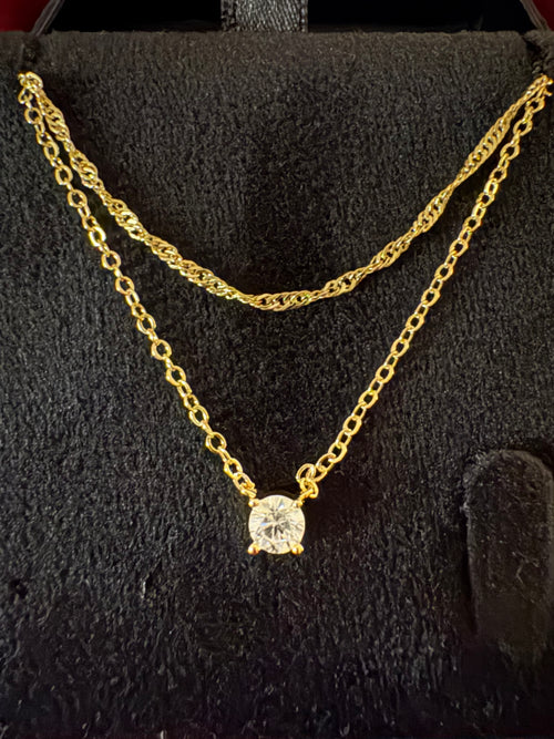 Aurora Gold Necklace