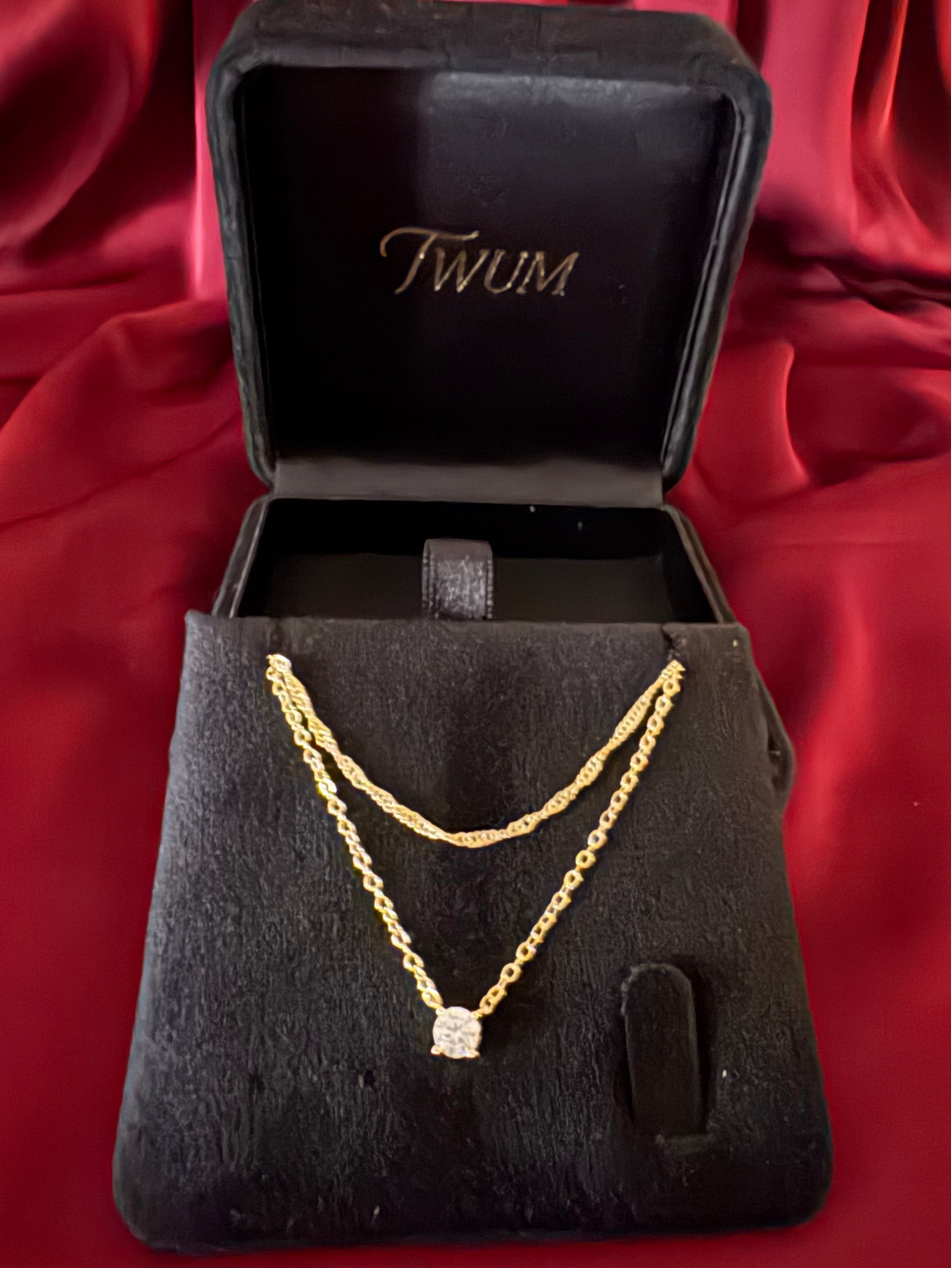 Aurora Gold Necklace